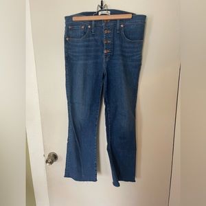 Madewell Cali Demi Boot cut jeans